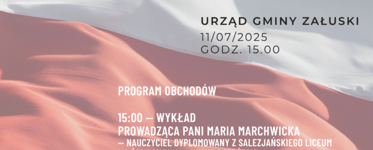 Powiększ obraz: Uroczyste obchody Narodowego Dnia Pamięci Ofiar Ludobójstwa dokonanego przez ukraińskich nacjonalistów na obywatelach II RP