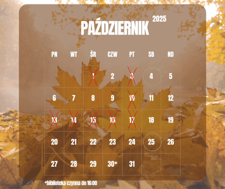 Powiększ obraz: kalendarz październik '25